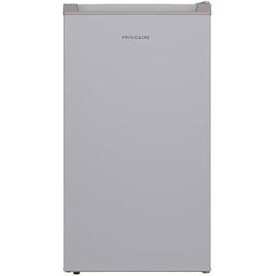 Frigidaire Mini Refrigerator, Compact Freezer Compartment, Adjustable Thermostat Control, Reversible Door, Contemporary Series, 3.2 cu ft, Grey
