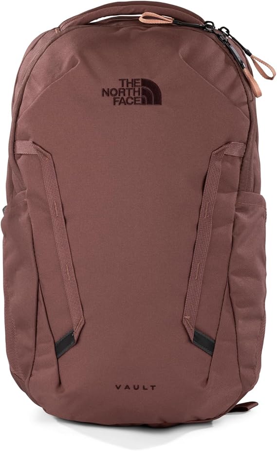 The North Face Womens Vault Everyday Laptop Backpack - PFAS Free, Marron PurplePink Clay, One Size