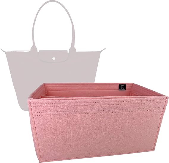 Zoomoni Premium Bag Organizer for Longchamp Le Pliage Neo Tote (Large) Bag (Handmade/20 Color Options) [Purse Organiser, Liner, Insert, Shaper]